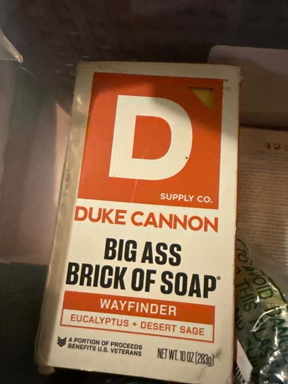 Duke Cannon Wayfinder Big Ass Brick of Soap (Eucalyptus + Desert Sage) 10oz Bar